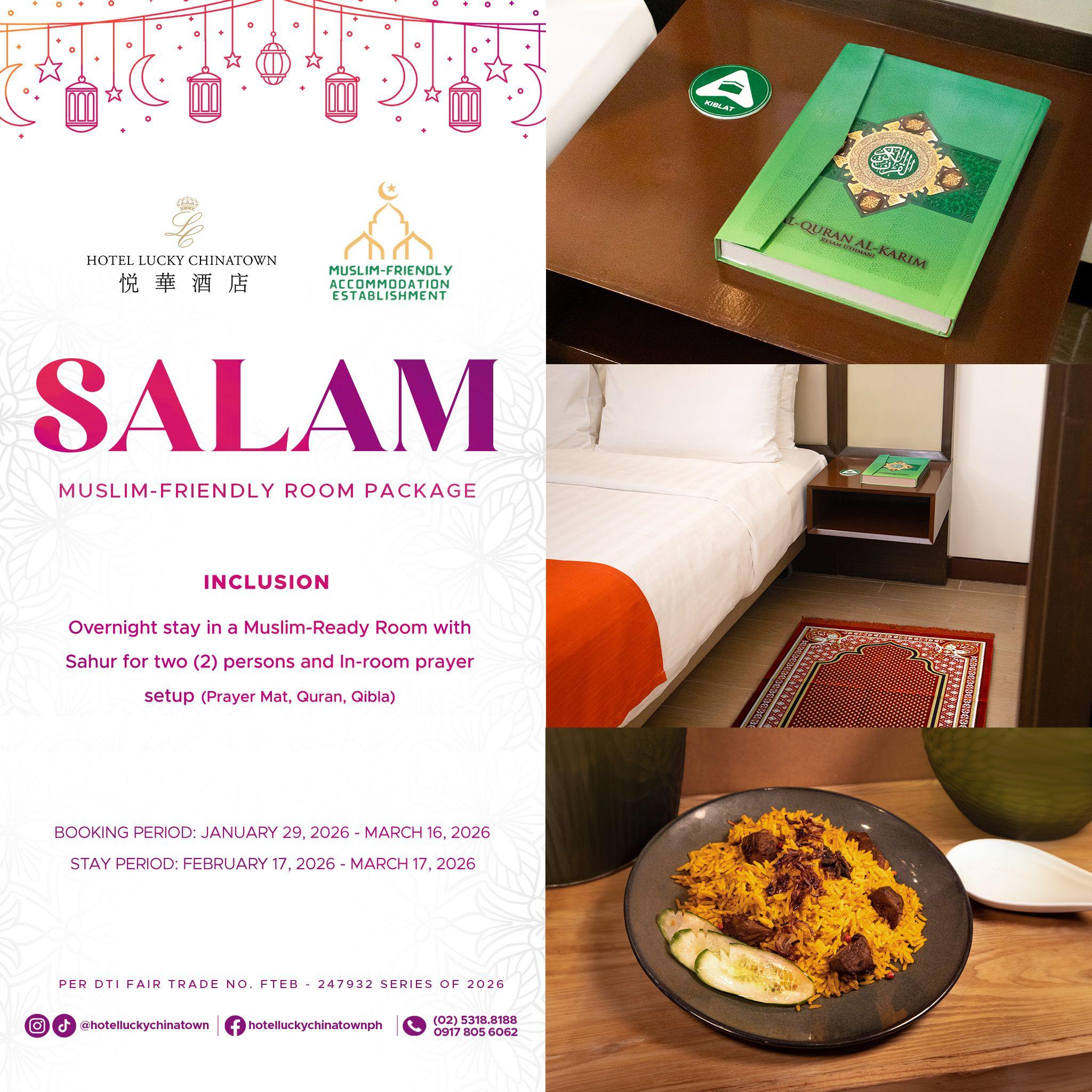 Muslim Friendly Package